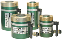 Product Image- Aluminum Lock Nut Spring Return Cylinders 50 Through 150 Ton Capacities